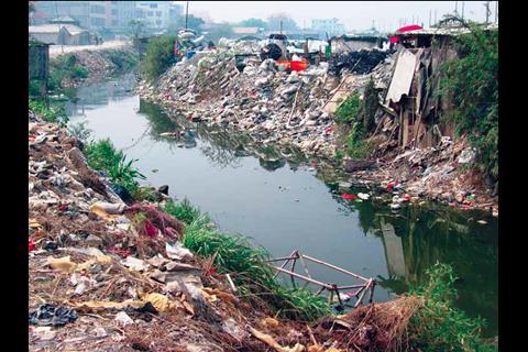 Illegally shipped waste leads to the destruction of the environment,
